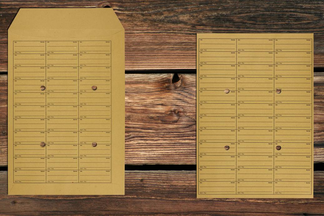 Versandtaschen Hauspost C4 229x324 mm Ungummiert Braun 130 g/qm